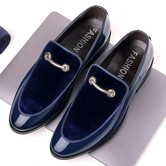 Suede Shoes for Men Luxury Designer Men Dress Shoes Fashion  Elegant Wedding Shoes italian style Men Oxford Shoe Big Size 38-48
