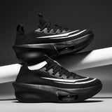 Carbon Plate Marathon Men Sports Running Shoes High Quality Air Cushion Lightweight Comfortable Athletic Training Male Footwear
